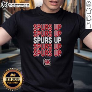 Nice Spurs Up South Carolina Gamecocks T-Shirt featuring bold team colors and logo, perfect for fans and game day.