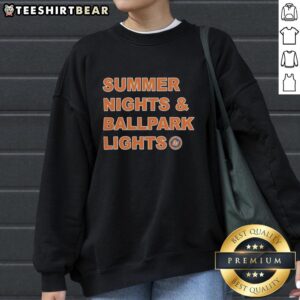 Awesome Bowling Green Hot Rods summer nights and ballpark lights sweatshirt featuring vibrant colors and stylish design.