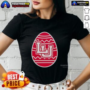 Awesome Liberty Union Easter Egg Ladies Tee featuring vibrant colors and a stylish design for festive spring celebrations.