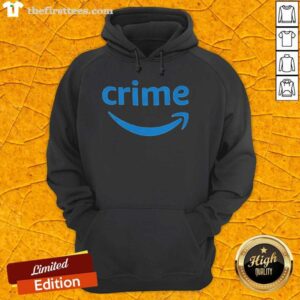 Alt Text: Julian Casablancas Strokes Amazon Crime logo hoodie featuring bold graphics and stylish design for fans.