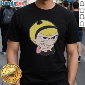 Alt Text: Nice Grim Adventures Of Billy T-Shirt featuring vibrant graphics and bold colors showcasing beloved characters.