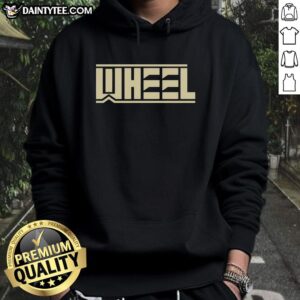 Premium Wheel Logo Hoodie featuring a stylish design, perfect for casual wear and car enthusiasts.