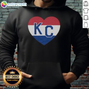 Good Netherlands KC Heart Hoodie in vibrant colors, showcasing a stylish design perfect for casual wear and fans.