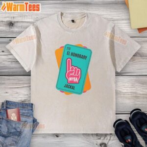 Nice El Honorary Jackal washed t-shirt featuring a unique design and soft fabric, perfect for casual wear.