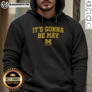 Good Michigan Basketball hoodie in May, showcasing team spirit and style for fans supporting their favorite team.