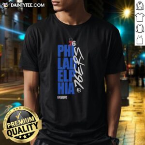 Good Philadelphia 76ers Playoff NBA 2026 T-shirt featuring team logo and vibrant design for fans and supporters.