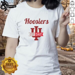 Nice Hoosiers IU Day ladies tee featuring a stylish design for Indiana University fans, perfect for game day.