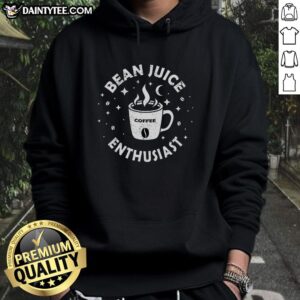 Awesome Bean Juice Enthusiast Hoodie in vibrant colors, perfect for coffee lovers and casual wear enthusiasts.