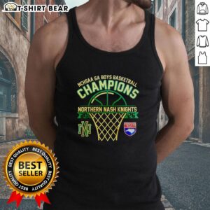 Good Northern Nash Knights NCHSAA 6A Boys Basketball Champions tank top showcasing team pride and athletic spirit.