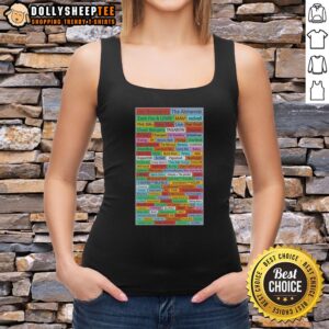 Alt Text: Official Earl Sweatshirt tank top featuring The Alchemist, Zack Fox, and Uway name list design.