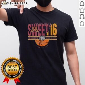 Nice Minnesota Golden Gophers NCAA Women's Sweet 16 2026 Men's March Madness T-shirt featuring vibrant team colors.