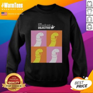 Official The Broadcast Objective Sweatshirt in stylish design, perfect for casual wear and broadcasting enthusiasts.