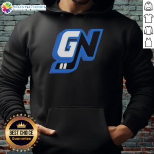 Awesome Game Notes initials logo hoodie featuring a stylish design, perfect for gamers and casual wear enthusiasts.