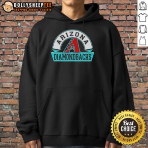Awesome Arizona Diamondbacks Phase Banner Arch Hoodie showcasing vibrant team colors and logo for fans.
