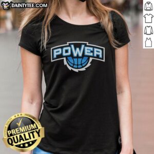 Top Dallas Power Basketball Big3 Logo T-Shirt - Image 3
