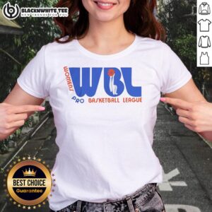 Nice Women's Pro Basketball League Ladies Tee in vibrant colors, perfect for fans supporting women's basketball.