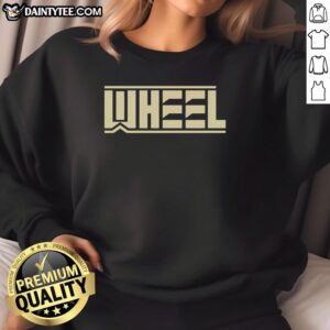 Premium Wheel Logo Sweatshirt featuring a stylish design, perfect for casual wear and showcasing your love for wheels.