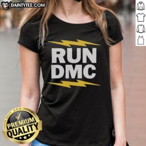 Original Run DMC Electric Ladies Tee featuring vibrant graphics and a stylish design perfect for fans of classic hip-hop.