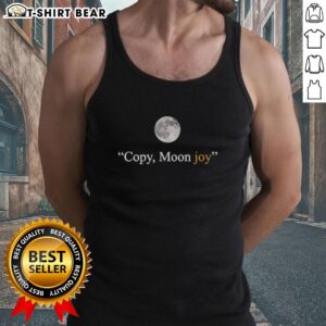 Official copy of Moon Joy Artemis Mission tank top featuring a stylish design celebrating space exploration.