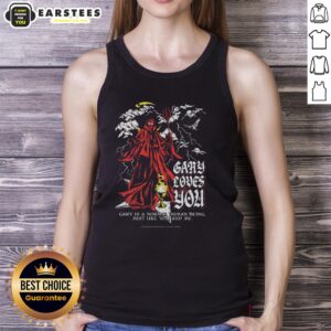 Hot Gary Loves You Faith The Unholy Trinity Tank Top featuring a bold graphic design for trendy casual wear.