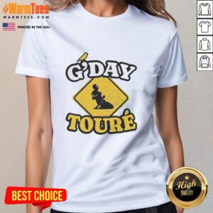 Awesome Mo Toure of Norwich City G'Day Toure vintage ladies tee featuring a stylish design for fans.
