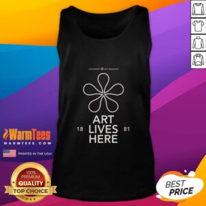 Premium Cincinnati Art Museum Art Lives Here T-Shirt - Image 3