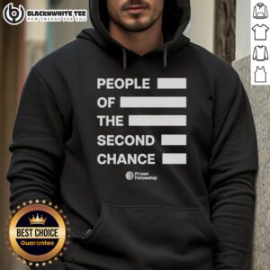 Top People of the Second Chance Hoodie in stylish design, showcasing a modern look for supporters of second chances.