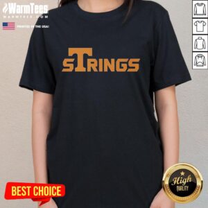 Good Tennessee Volunteers Strings Logo T-Shirt - Image 3