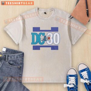 Good Charlotte Hornets Curry DC 30 washed t-shirt featuring a vibrant design, perfect for fans and casual wear.