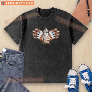 Original Fly Different Baltimore Orioles washed t-shirt featuring vintage design and soft fabric for casual wear.
