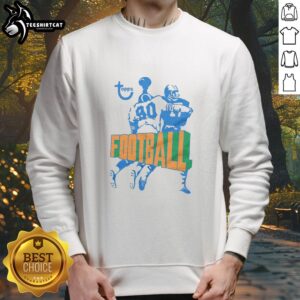 Good Topps football tackle sweatshirt featuring a bold design and comfortable fit, perfect for fans and players alike.