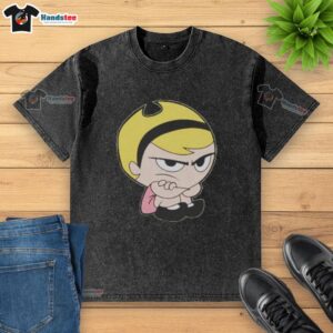 Nice Grim Adventures of Billy Washed T-Shirt featuring vibrant cartoon graphics and a comfortable fit for fans.