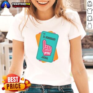 Good El Honorary Jackal Ladies Tee featuring a vibrant design and comfortable fit for stylish casual wear.