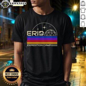 Good Project Hail Mary Erid Expedition Camp T-Shirt featuring a vibrant design inspired by the sci-fi novel.