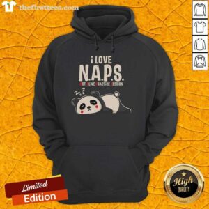 Cozy hoodie with 'I Love Naps' design, perfect for nap enthusiasts, featuring a playful take on relaxation and comfort.