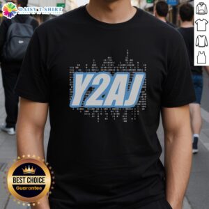 Stylish Nice Y2Aj WWE T-Shirt featuring bold graphics and a comfortable fit, perfect for wrestling fans and casual wear.