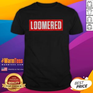 Alt Text: Original Loomered Logo T-Shirt featuring a bold design on a comfortable cotton fabric, perfect for casual wear.