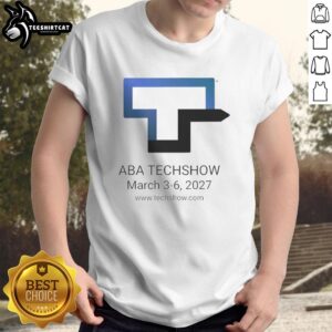 Good Techshow 2027 T-Shirt featuring 'You Know Where To Find Us' slogan, perfect for tech enthusiasts and event attendees.