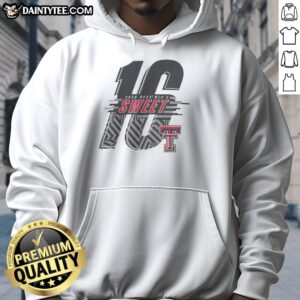 Alt Text: Nice Texas Tech Red Raiders 2026 NCAA Men's Basketball Sweet 16 Hoodie featuring team colors and logo design.