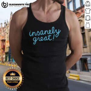 Stylish Awesome Insanely Great Tank Top in vibrant colors, perfect for summer casual outfits and active wear.