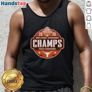 Hot Texas Longhorns 2026 SEC Women's Tennis Tournament Champions Logo T-Shirt - Image 4