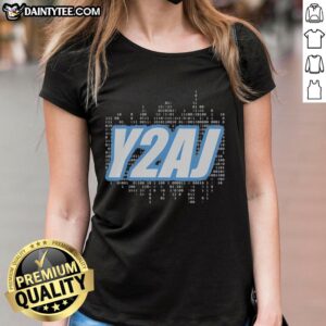 Premium Y2AJ WWE Ladies Tee featuring a stylish design, perfect for fans of wrestling and casual wear.
