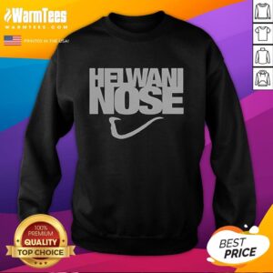 Good Helwani Nose Logo Sweatshirt featuring a stylish design and comfortable fit for fans of Helwani.