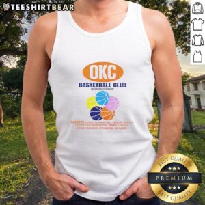 Stylish Oklahoma City Thunder basketball tank top, featuring team colors and logo, perfect for fans and athletes.