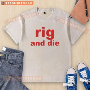 Men's Top Rig and Die Washed T-Shirt in a casual setting, showcasing soft fabric and trendy design for everyday wear.