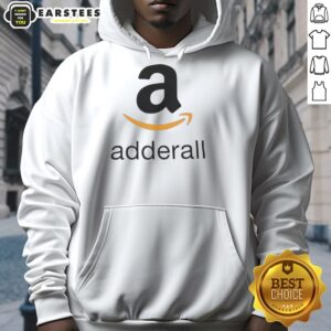 Good Adderall Logo Parody Hoodie featuring a playful design inspired by the popular medication logo.