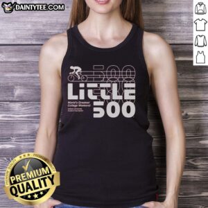 Nice IU Student Foundation Little 500 retro tank top showcasing college spirit and style for fans and participants.