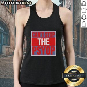 Alt Text: Stylish Pretty Can't Stop The Psyop tank top in vibrant colors, perfect for casual wear and street fashion.