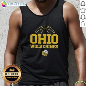 Hot Ohio Wolverines tank top, perfect for summer sports events and showcasing team spirit in vibrant colors.
