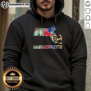 Good Massachusetts Sports Teams graphic on a cozy hoodie, perfect for fans supporting their local teams.